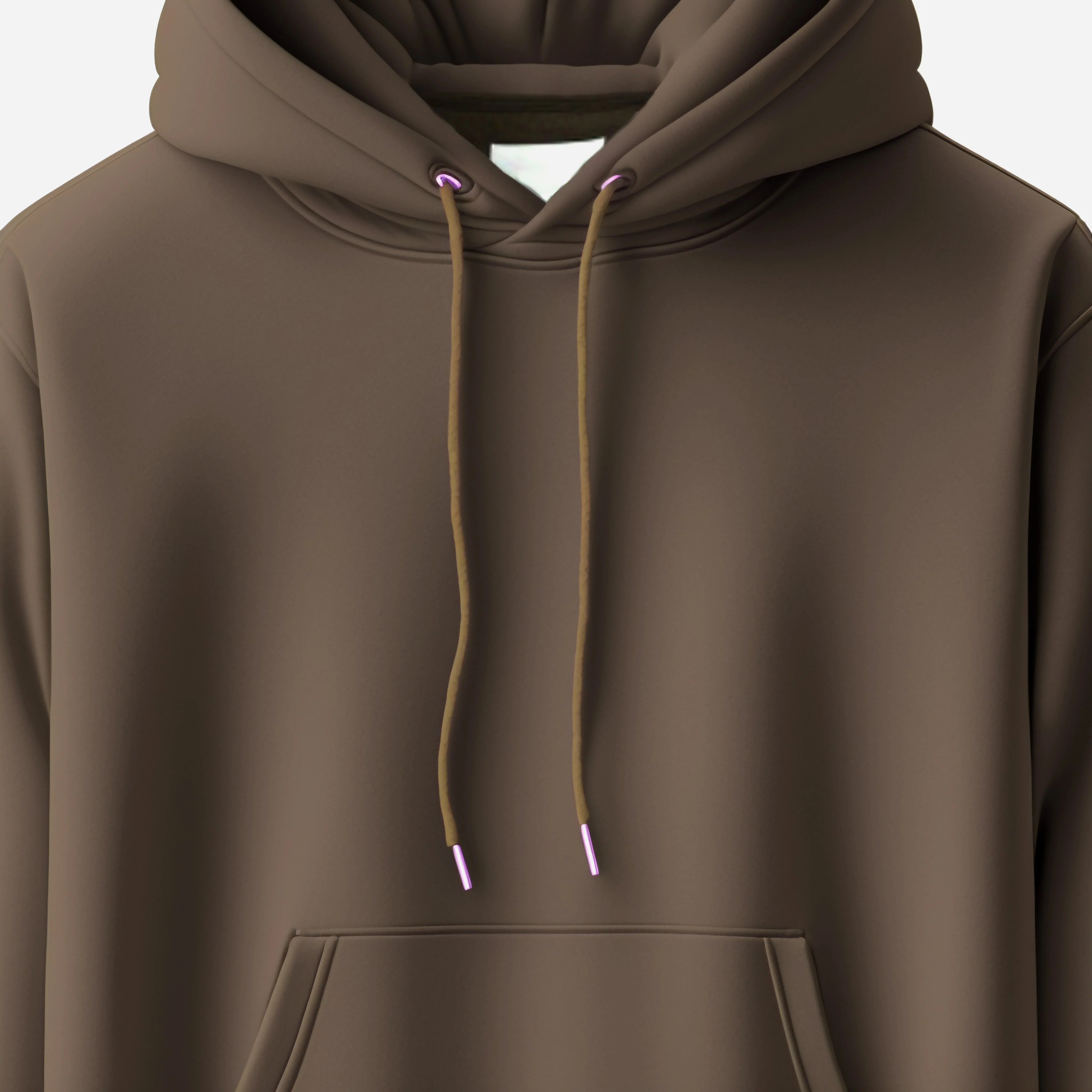 Soft Cotton Hoodie in Clay - f597d21064e61acad19d696f9a6955fe223fda0e188fdcaf21ef0d0218373443